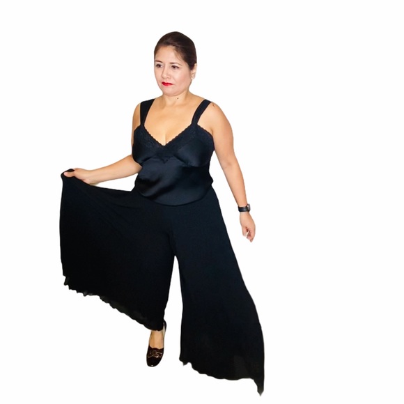 J.R. Nites Pants - J. R. Nites By Caliendo Pleated Culottes Pants 8